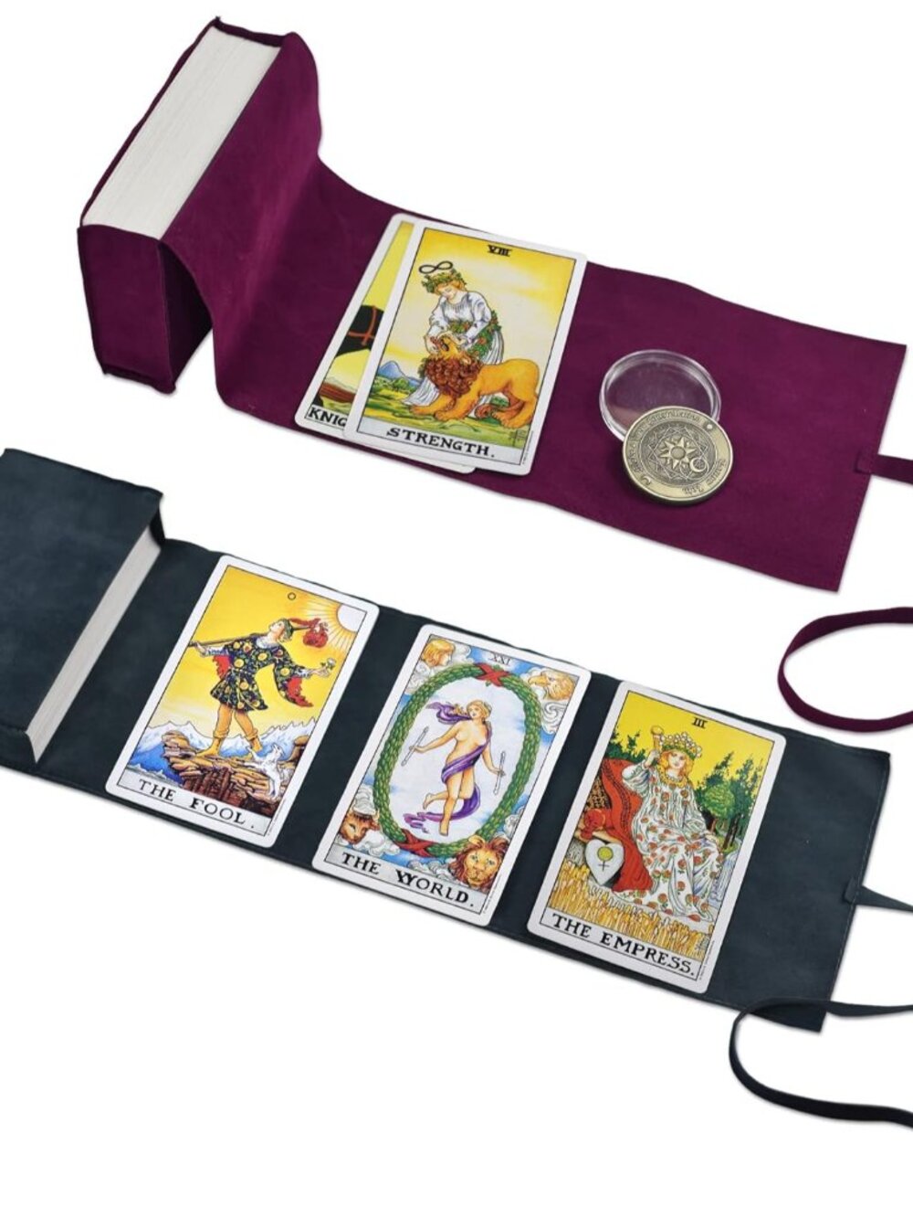 3Pcs Tarot Card Holder Velvet Tarot Bag Tarot Accessories